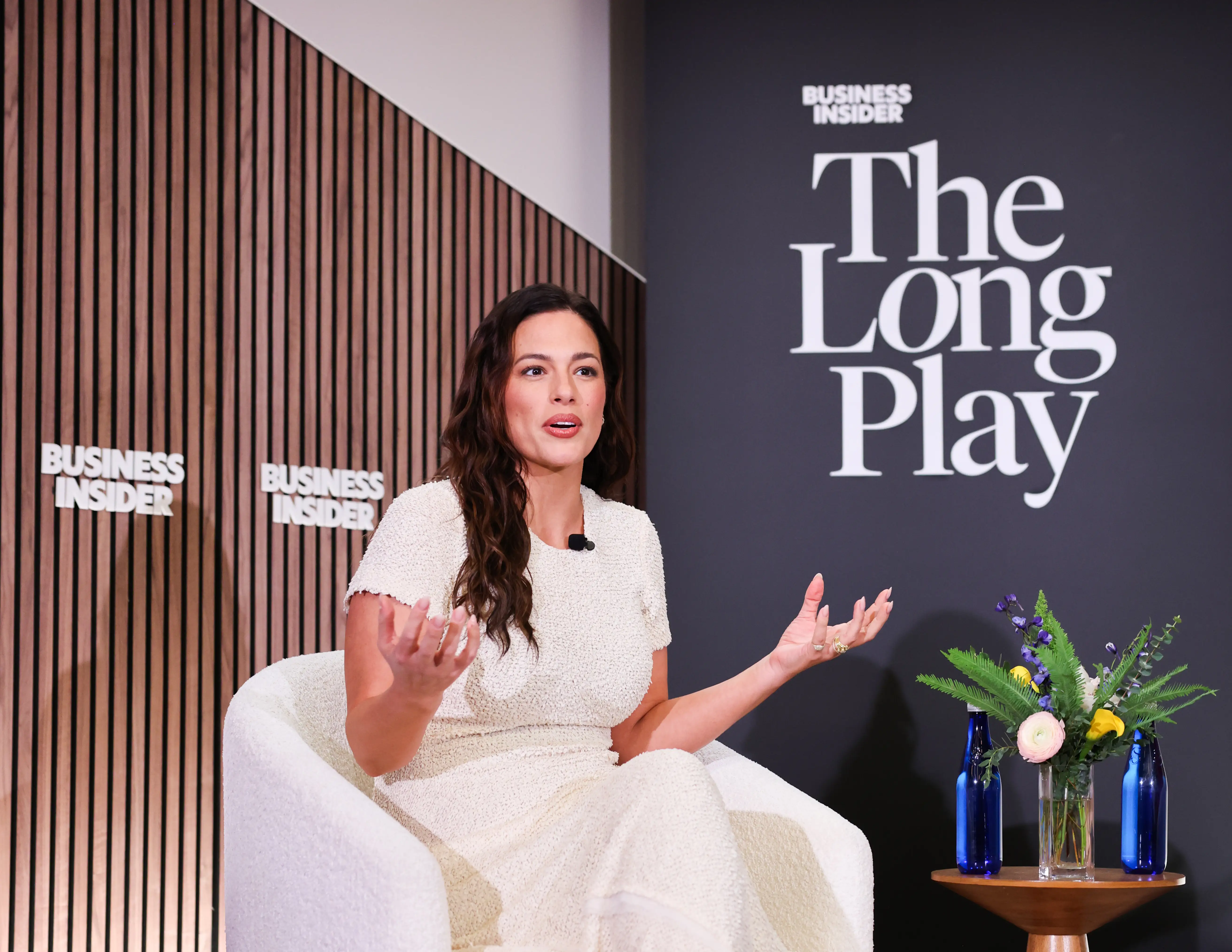 Ashley Graham at Business Insider's The Long Play in New York City on October 29, 2026