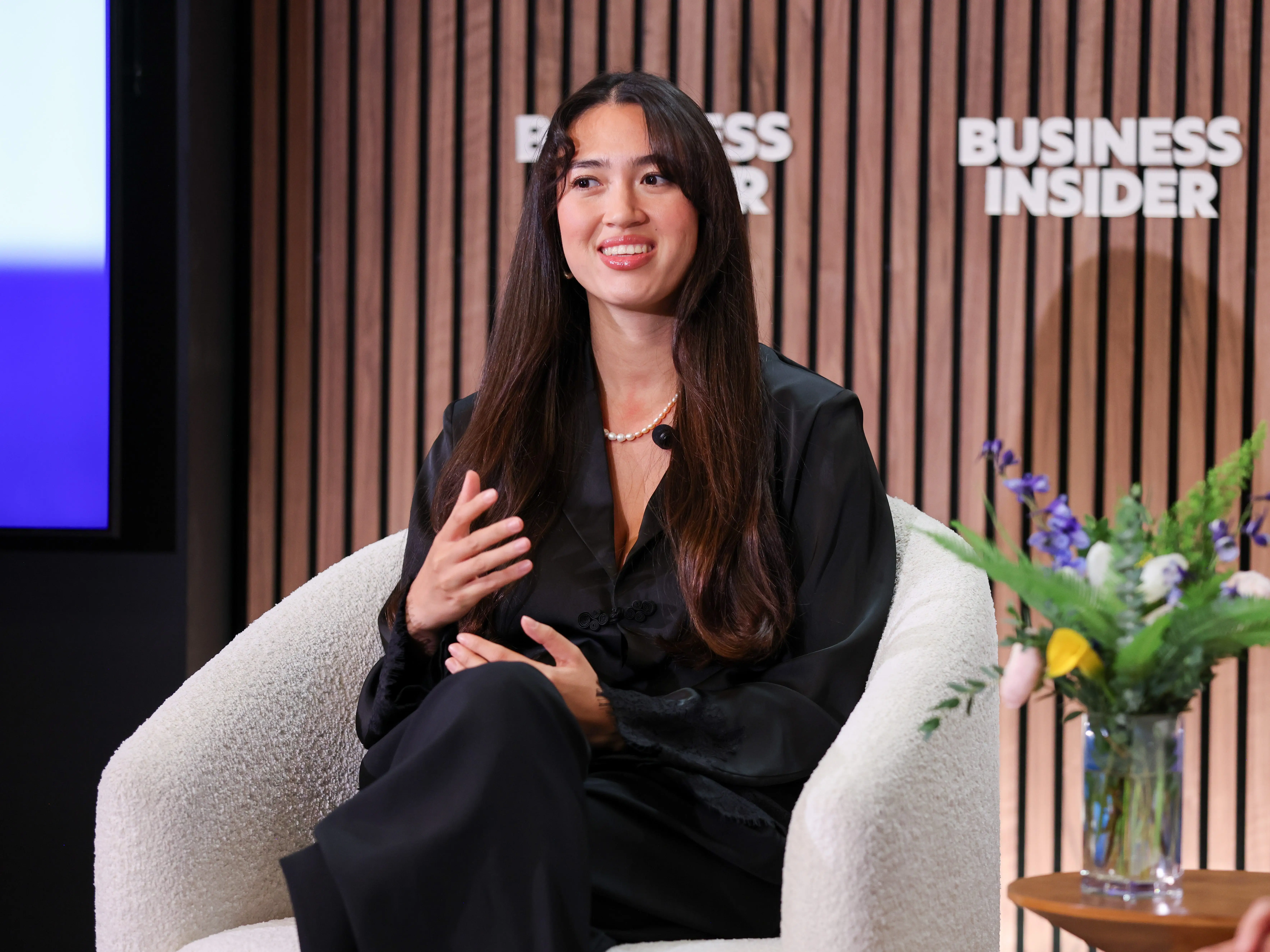 Noa Argamani at The Long Play event