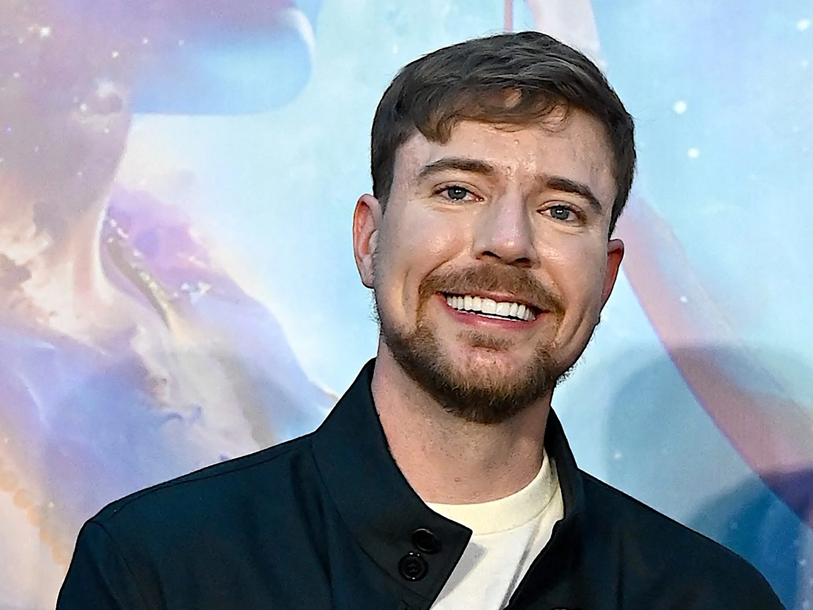 American YouTuber Jimmy Donaldson, aka MrBeast gestures during a promotional event for the upcoming Indian Hindi-language epic mythological film 'Ramayana: Part 1' in Mumbai on September 26, 2026. (Photo by Sujit JAISWAL / AFP via Getty Images)