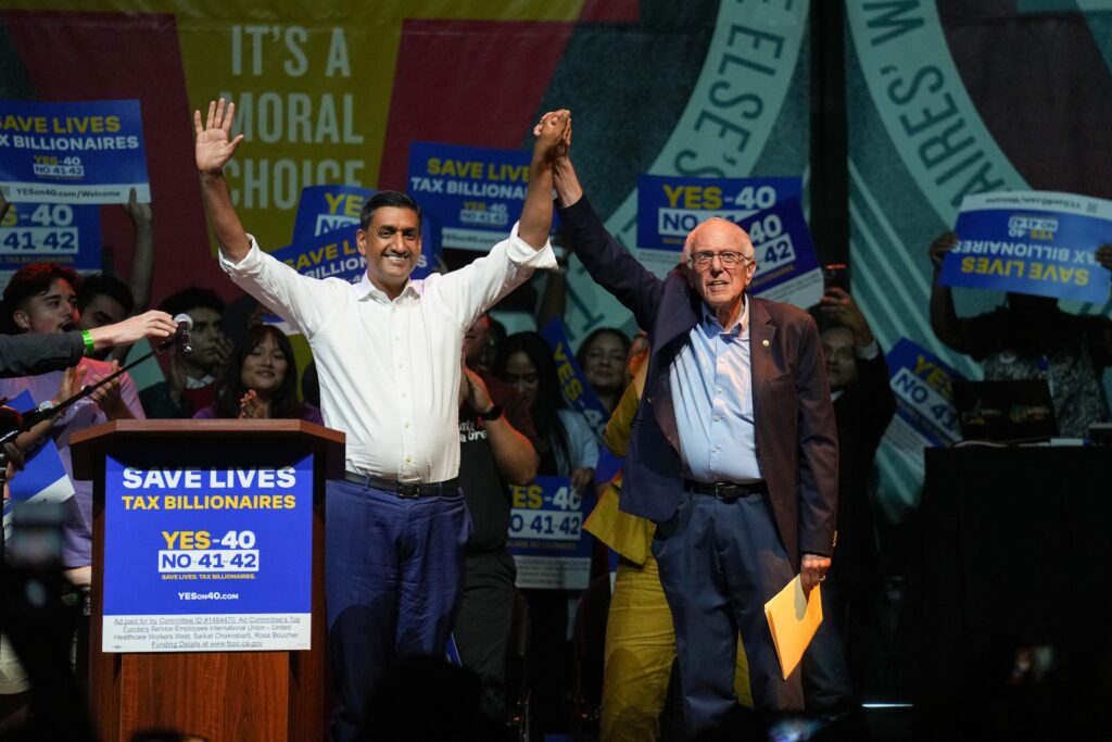 Ro Khanna, eyeing the White House, tries to sell capitalism to the left