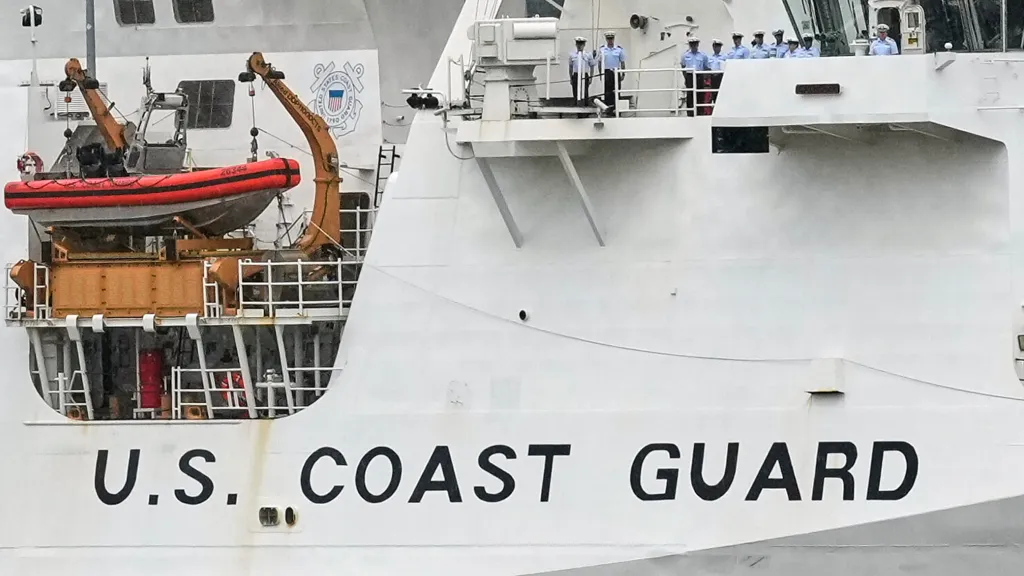 U.S. Coast Guard vessel.