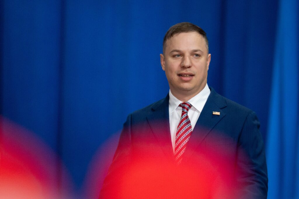 He’s a Trump superfan running in a red district. Could a blue wave swamp him?