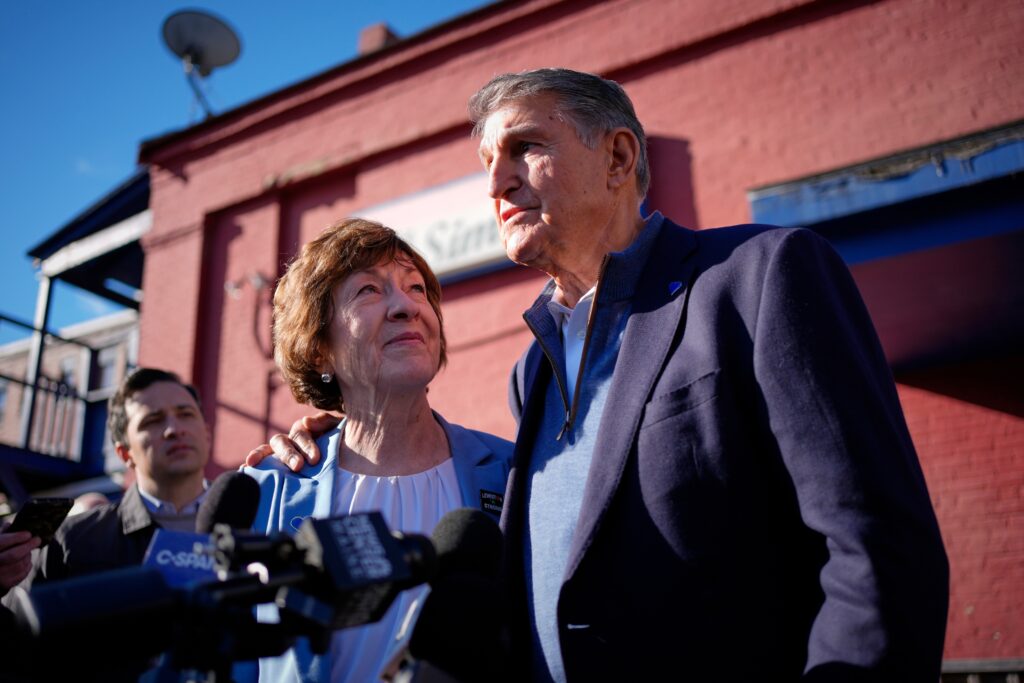 Once Democratic colleagues, now stumping for rivals in Maine’s Senate race