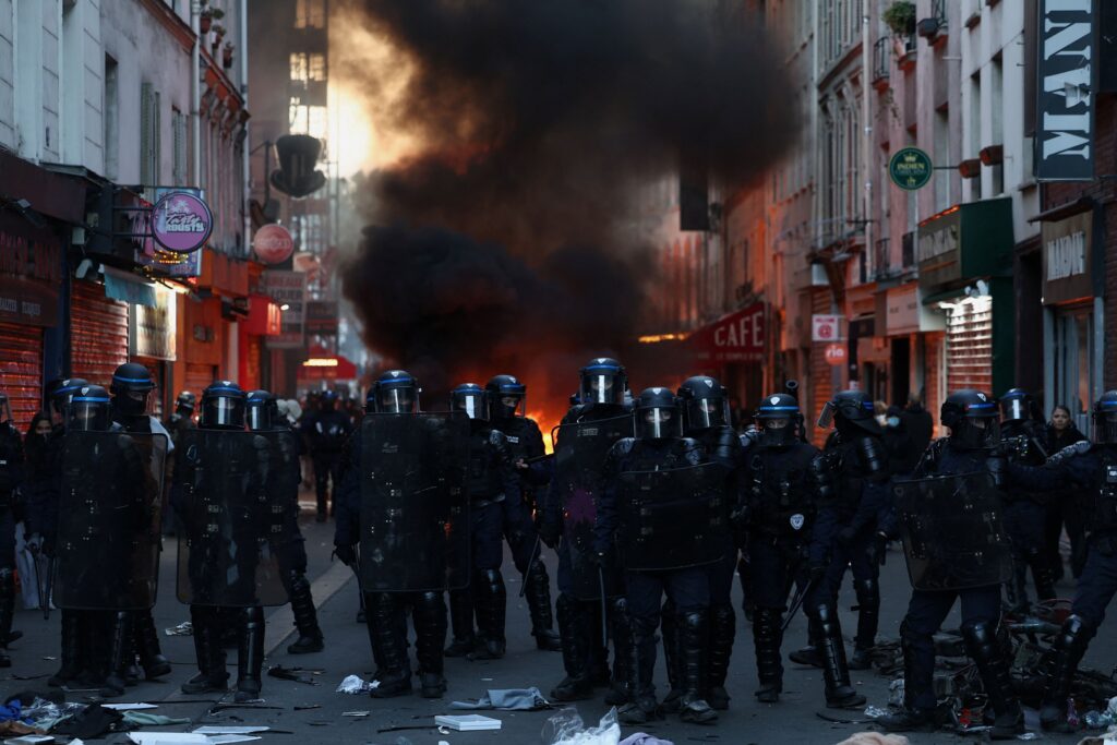 French cities impose curfews as leaders face scrutiny over weekend riots