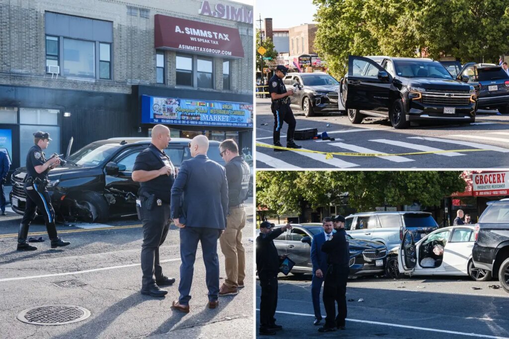 One killed, 3 injured as reckless NYC Mercedes driver mows down pedestrians while trying to beat light: sources