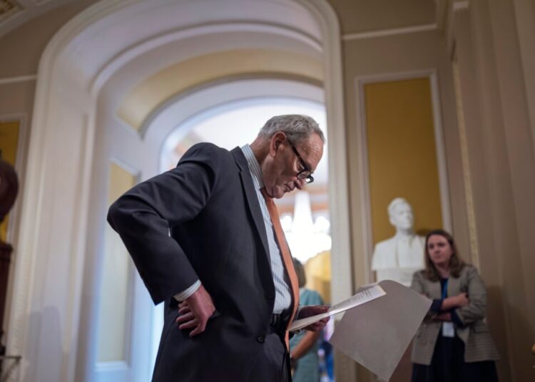 Suspicious materials sent to Schumer, other members of Congress, authorities say