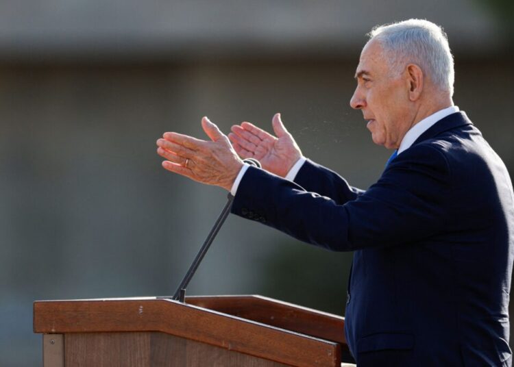 Netanyahu says U.S. and Israel must topple Iranian regime