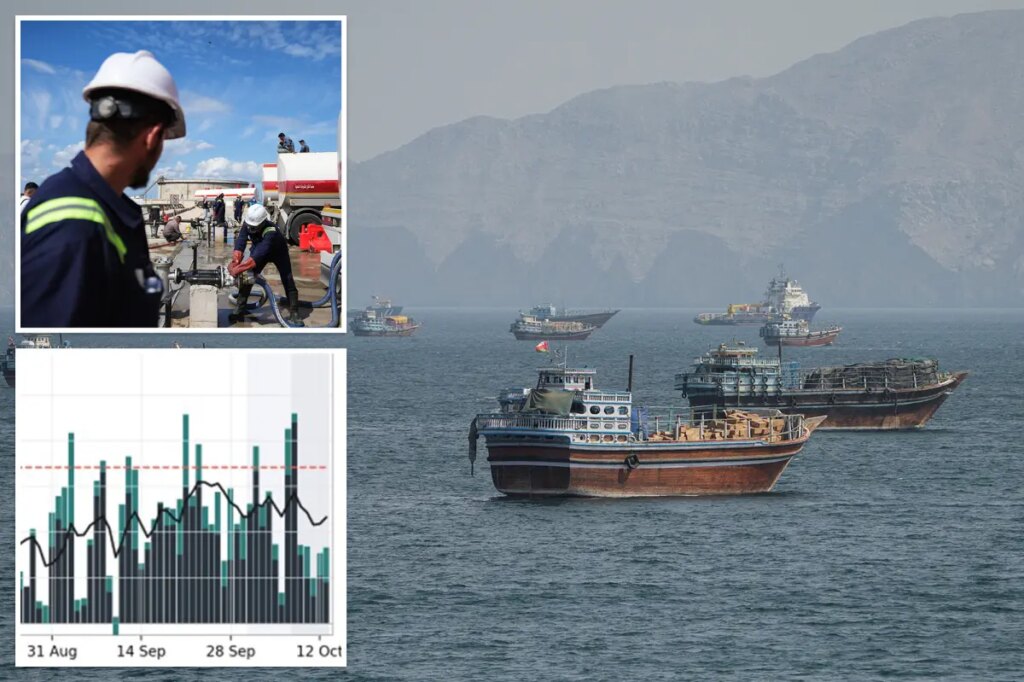 Oil flow through Strait of Hormuz hits 12M barrels a day — defying increasing attacks from Iran