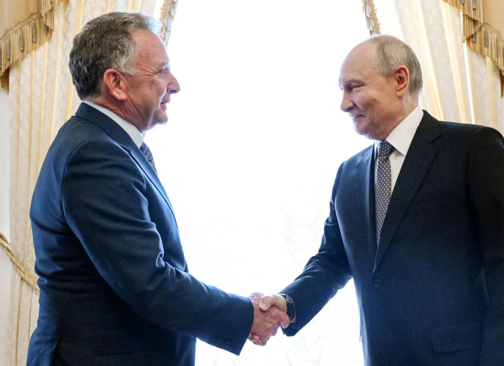 Trump’s special envoy calls Vladimir Putin a ‘humanitarian’