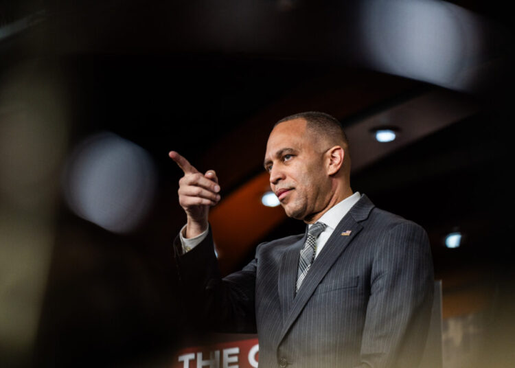 Hakeem Jeffries is poised to make history. His leadership style faces a test.