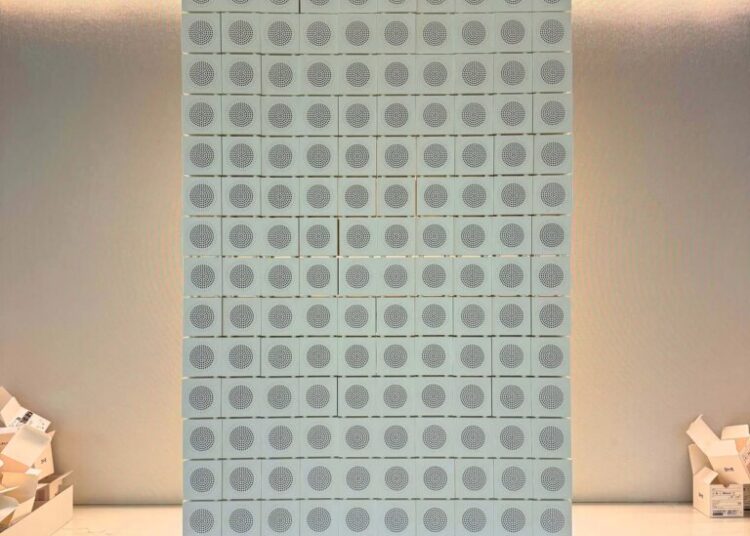 We Linked 150 of Ikea’s $10 Speakers to Make a Wall of Sound