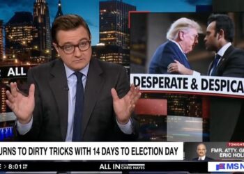 Vivek Ramaswamy’s Amy Acton Attack Ad Is ‘One of the Most Despicable Things’ Chris Hayes Has Seen in Politics