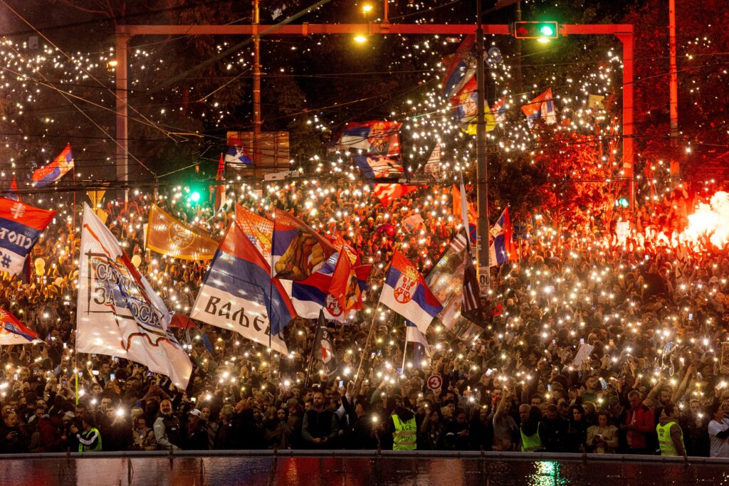 How a leaderless student movement could topple Serbia’s autocrat