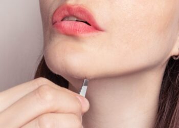What causes random chin hairs and what to do about them