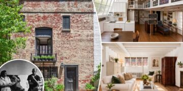 Jackson Pollock and Lee Krasner’s light-filled studio space lists for $8M on a NYC ‘secret street’