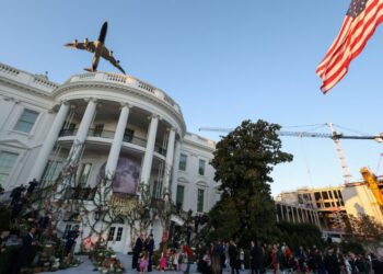 President’s plane conducts D.C. flyover for Halloween, White House says