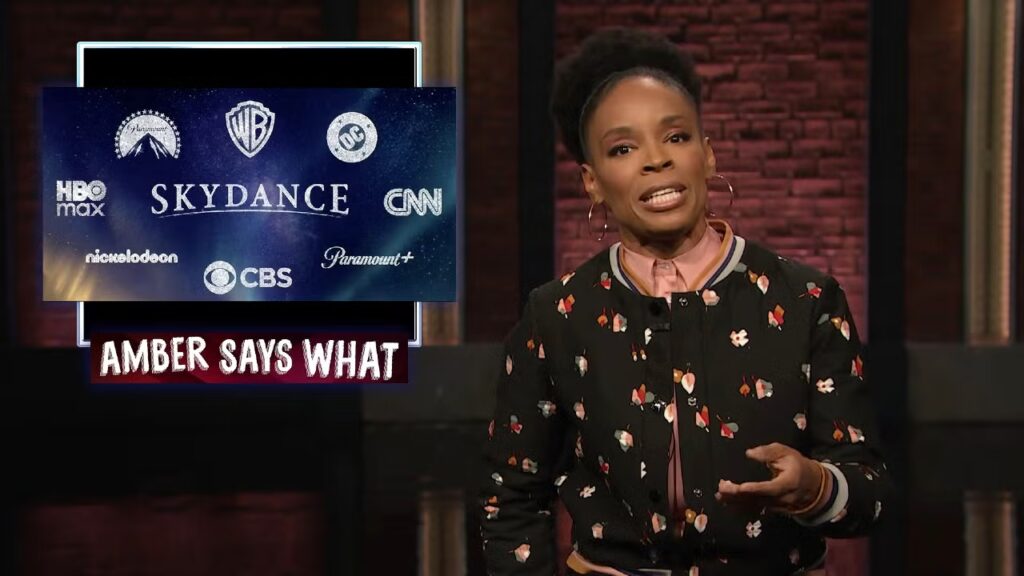Amber Ruffin Roasts Skydance’s ‘Dumb Name’ After Warner Bros. Merger: ‘That’s a My Little Pony’