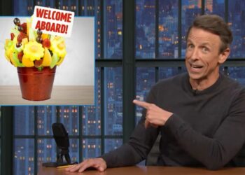 Seth Meyers Jokes About Missing an ‘Entire White House Press Secretary’ During One-Week Hiatus
