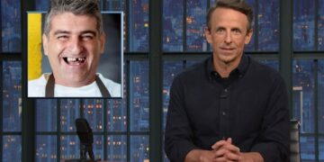 Seth Meyers Pauses Monologue After Torchy’s Tacos Joke Falls Flat: ‘Let’s Do That One Again Tomorrow’