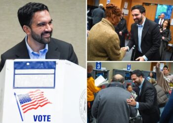 Zohran Mamdani casts his midterm ballot as first day of early voting kicks off in NYC