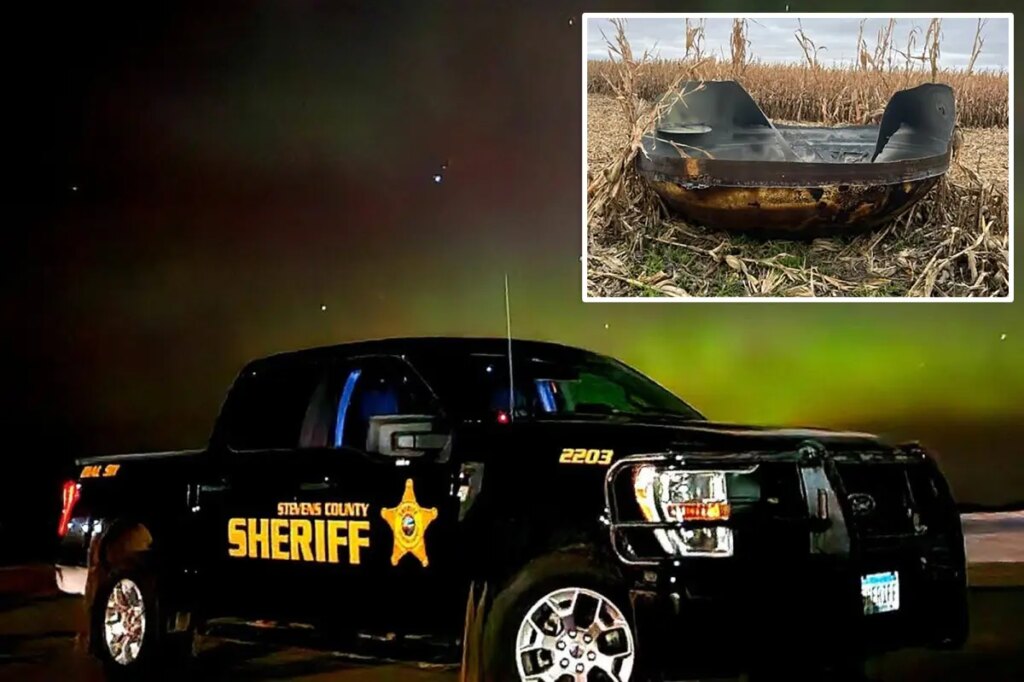 Massive metallic ‘space object’ discovered by farmer in Minnesota cornfield: cops