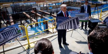 Democrats’ campaign ads increasingly hit Trump construction projects