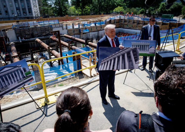 Democrats’ campaign ads increasingly hit Trump construction projects