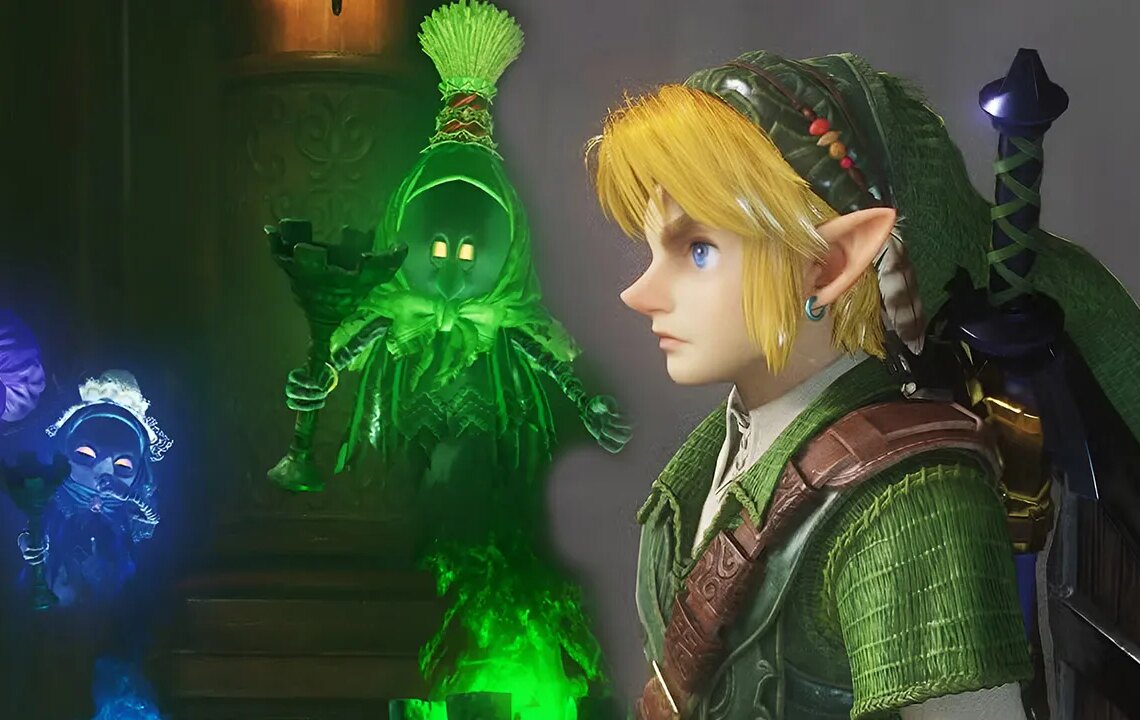 Nintendo Reveals New Zelda Ocarina of Time Remake Forest Temple Gameplay