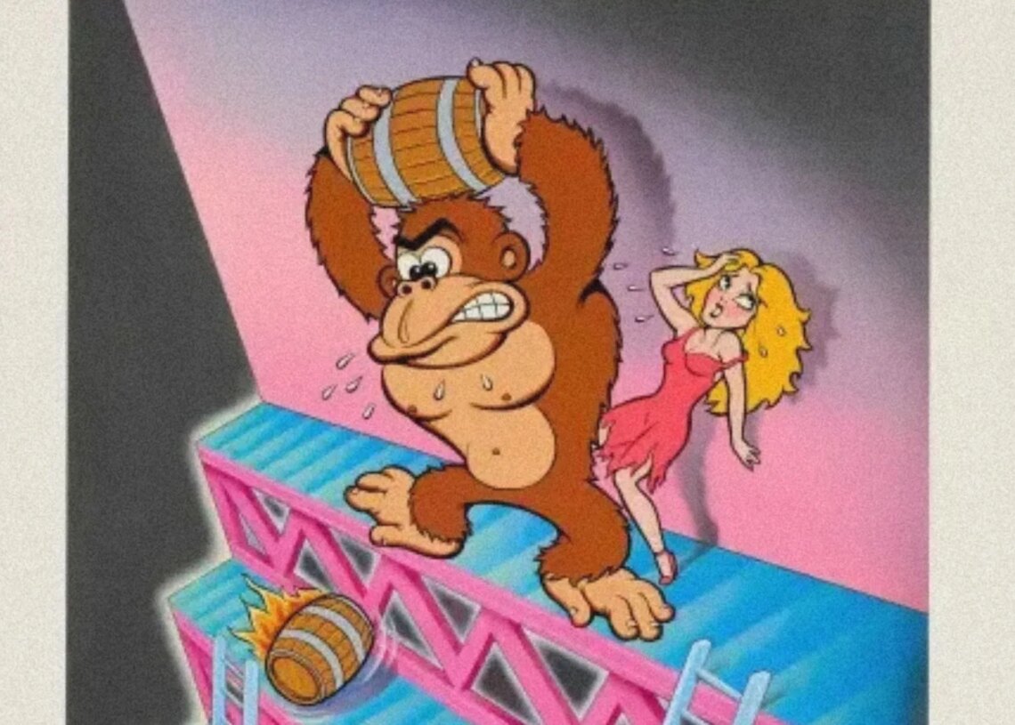 Nintendo’s Original ‘Donkey Kong’ Artwork Just Sold for an Absolutely Insane Amount
