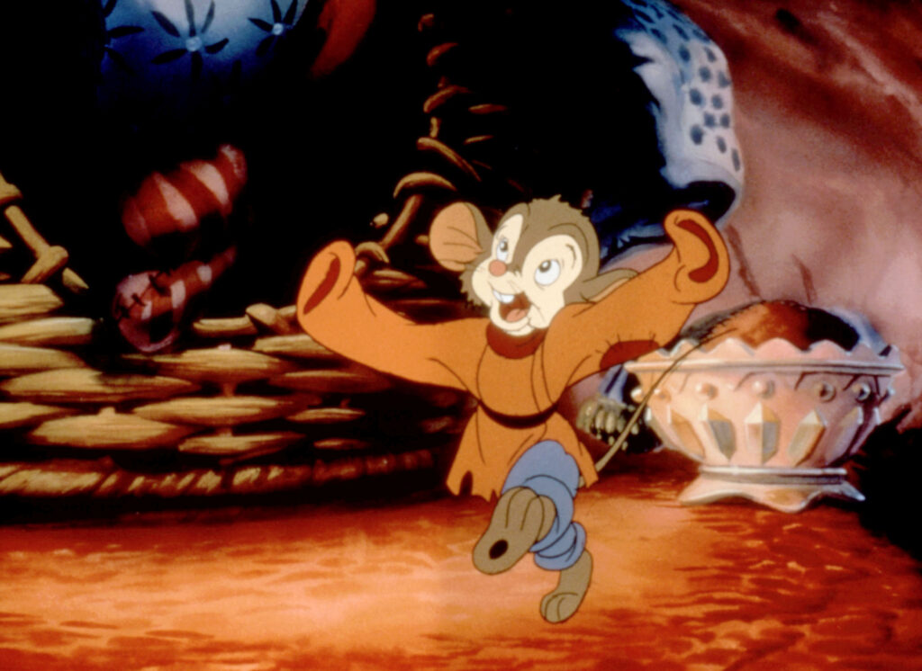 That cartoon mouse was me, and his American Dream is still mine