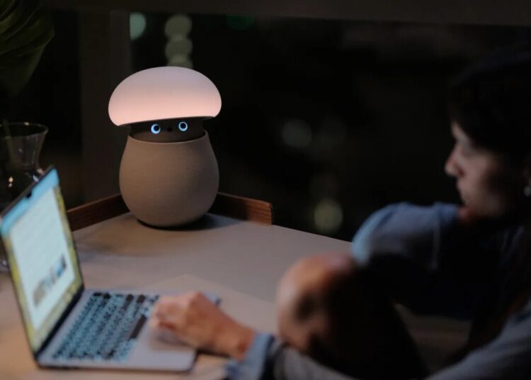 Meet Mori, a Cute Robot Mushroom That Doesn’t Really Say (or Do) Anything