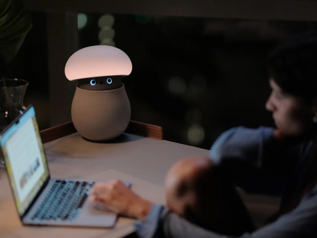 Meet Mori, a Cute Robot Mushroom That Doesn’t Really Say (or Do) Anything