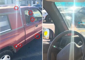 Hero driver who tried to stop Oregon school shooter shows bullet hole-riddled truck: ‘Holy s–t’