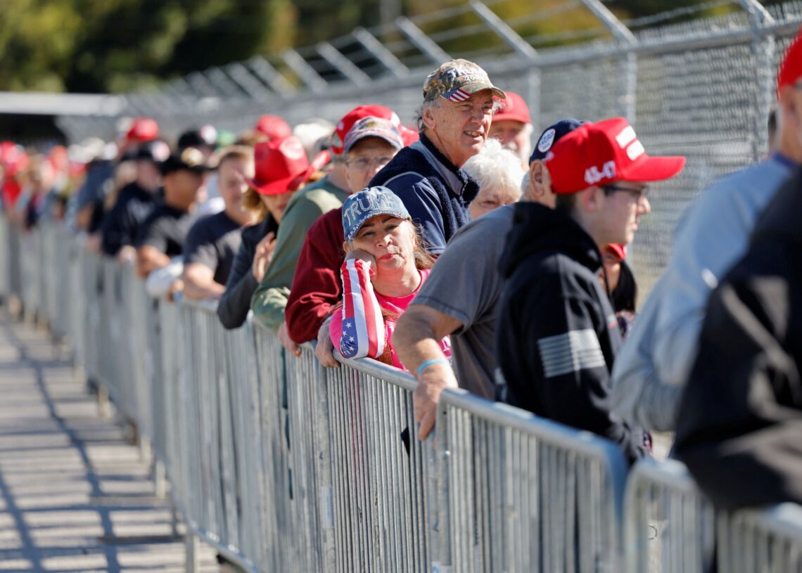 Trump rallies in North Carolina, even after GOP pulls its money