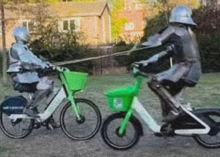 People Are Jousting on Rental E-Bikes in London, and Lime Is Not Happy