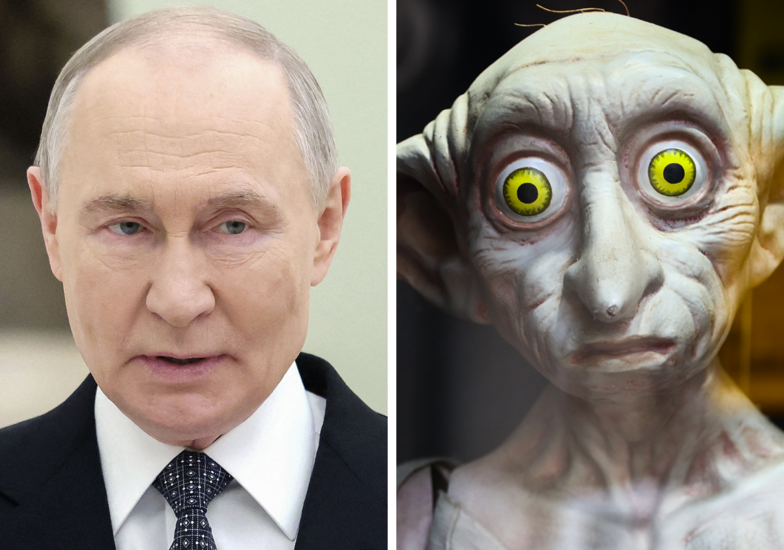 Woman Accuses Café of Mocking Putin With a Dobby Statue, Threatens to Call Police