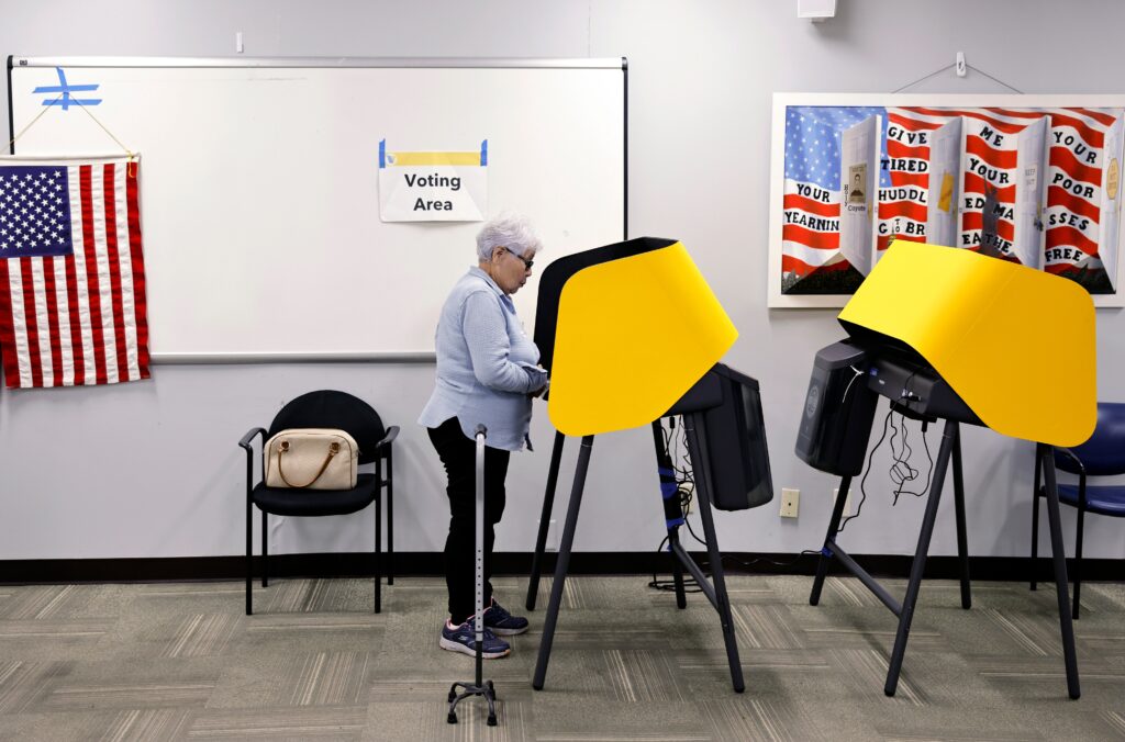 Judge orders Trump officials not to threaten or intimidate election workers
