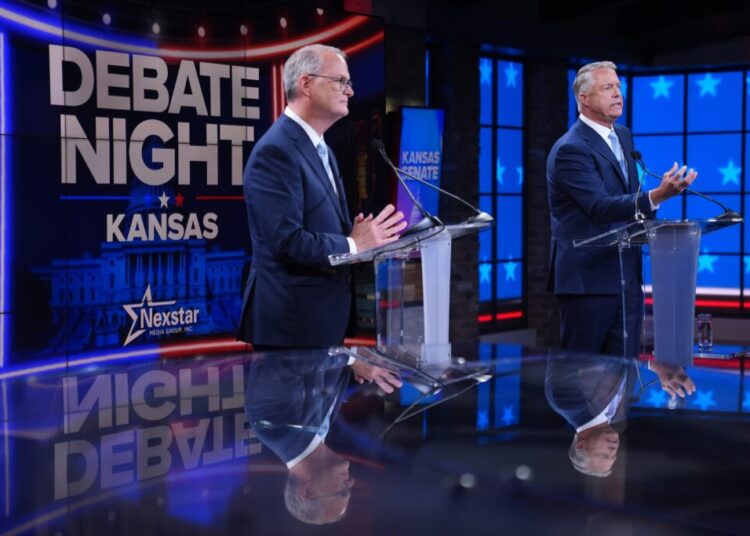 Takeaways from the Senate debate in Kansas, an unexpected midterm battleground