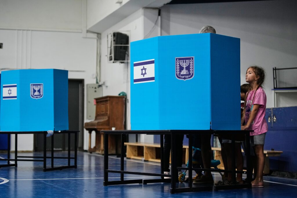 Israelis head to the polls, with nation’s future and Netanyahu’s fate on the line