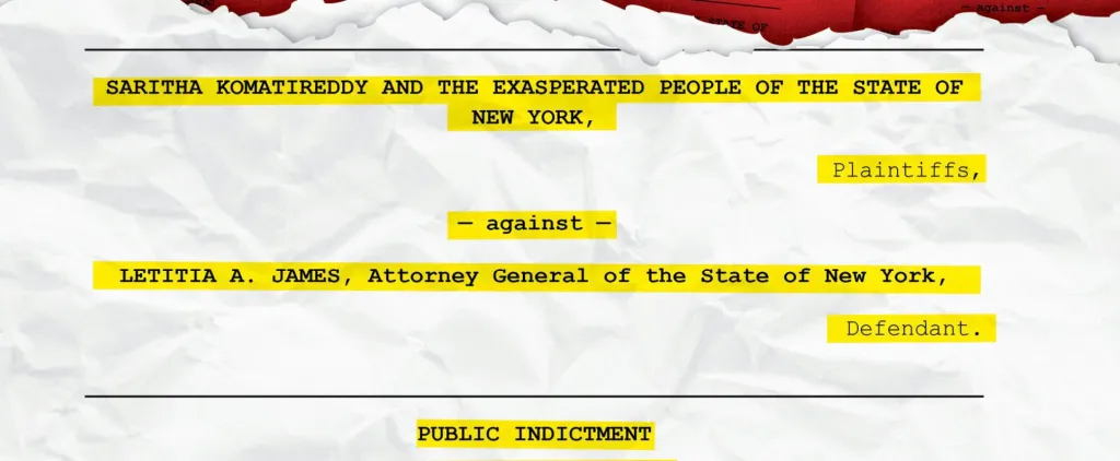 A legal document heading with highlighted text reading 