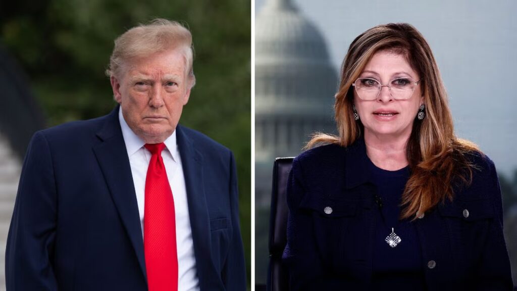 Trump Had His Eye on Maria Bartiromo for Press Secretary Before Katie Zacharia: Report