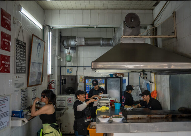 A Mexico City taco stand won a Michelin star. It split the joint in two.
