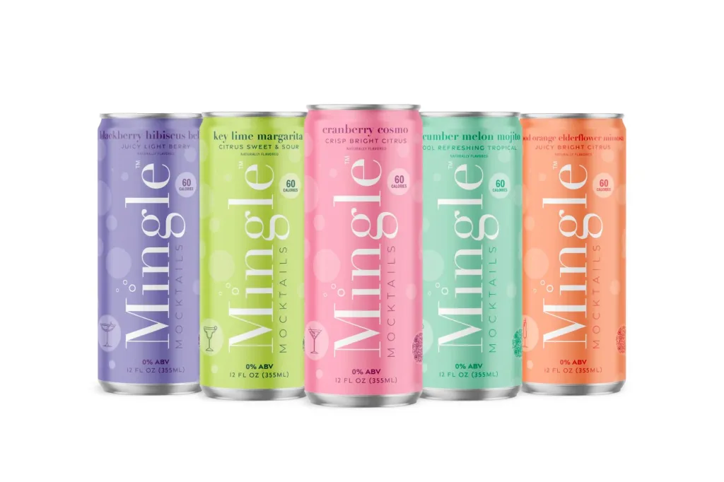 A can of non-alcoholic beverages. 