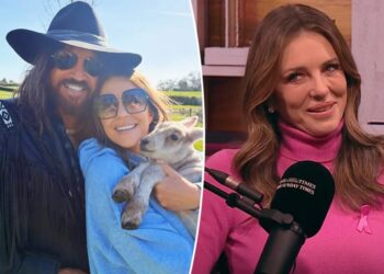 Elizabeth Hurley and Billy Ray Cyrus take major step in their romance