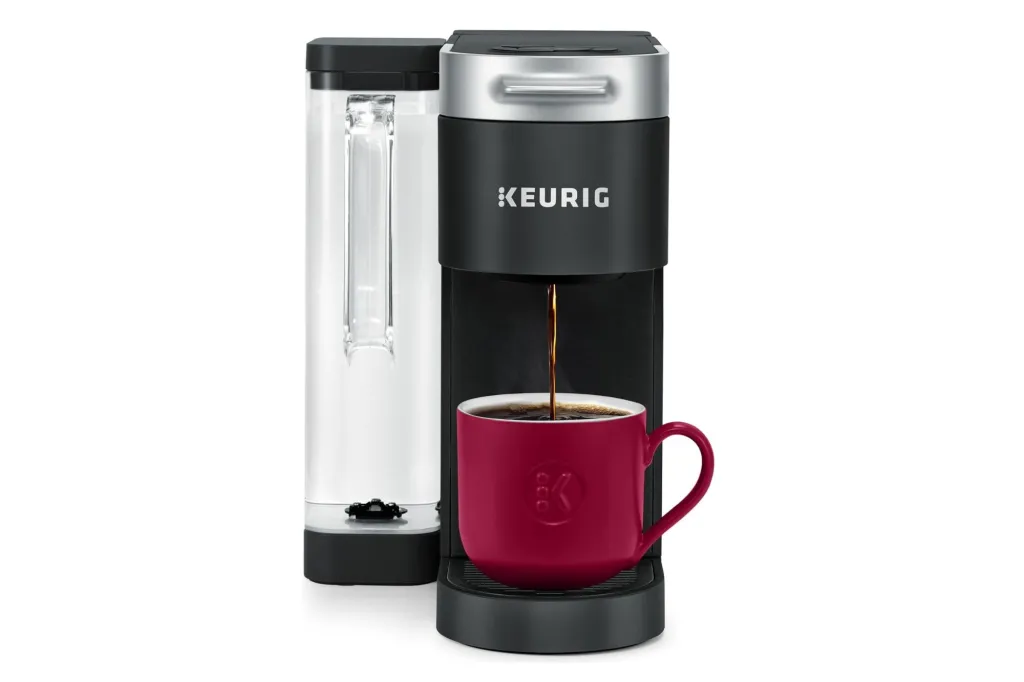 Keurig Supreme Coffee Maker with a cup of coffee