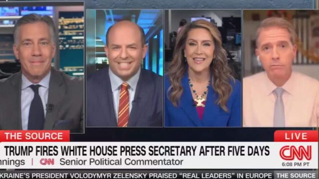 Scott Jennings Put on the Spot by CNN Peers About Filling Vacant White House Press Secretary Role