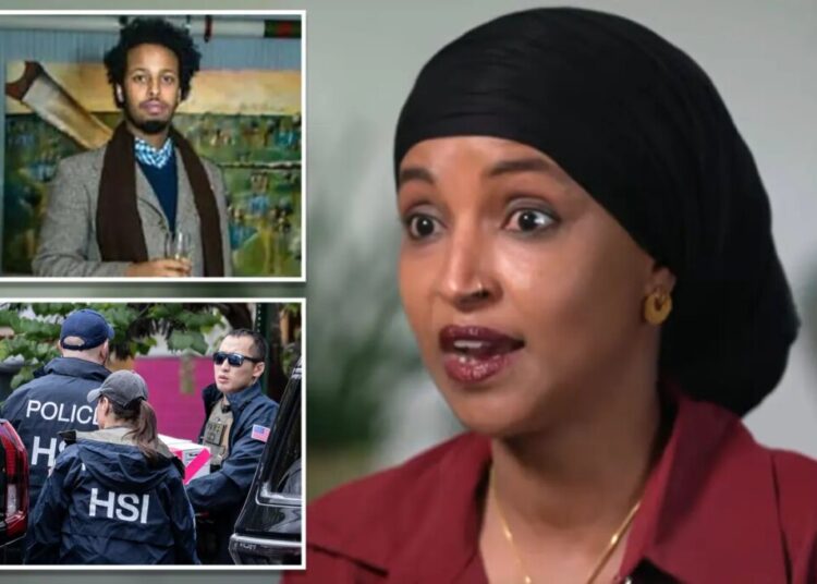 Ilhan Omar gives head-scratching response when asked if she’s related to ex-husband in first interview since DC raid