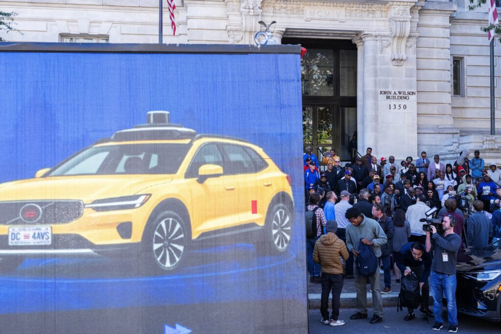 The mysterious group campaigning to block robotaxis in D.C.
