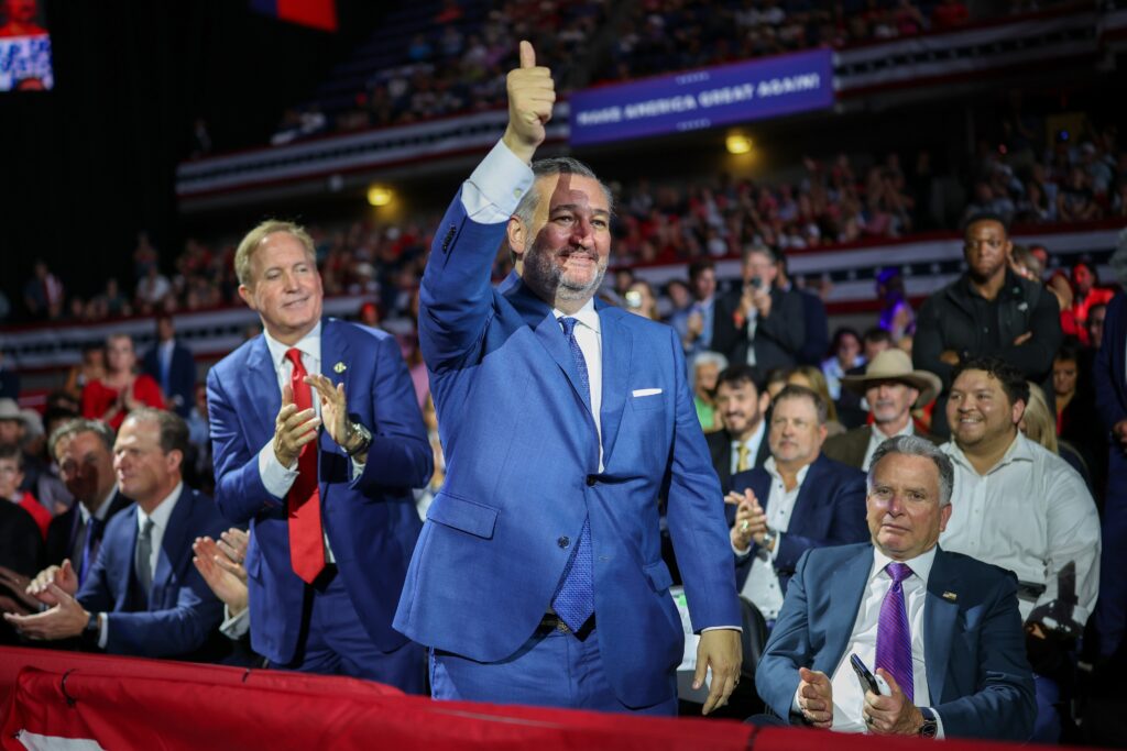 In Texas Senate race, Ted Cruz tries to push Ken Paxton across the finish line