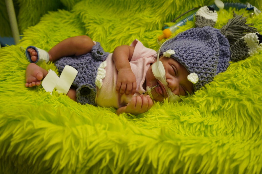 These NICU babies are in tiny costumes for their first Halloween